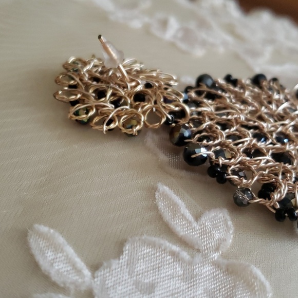 Beautiful Artisan Pierced Earrings  NWOT - Picture 2 of 3